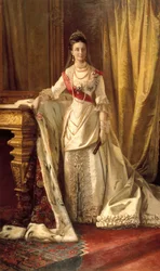 Porträt von Louise von Hessen-Kassel